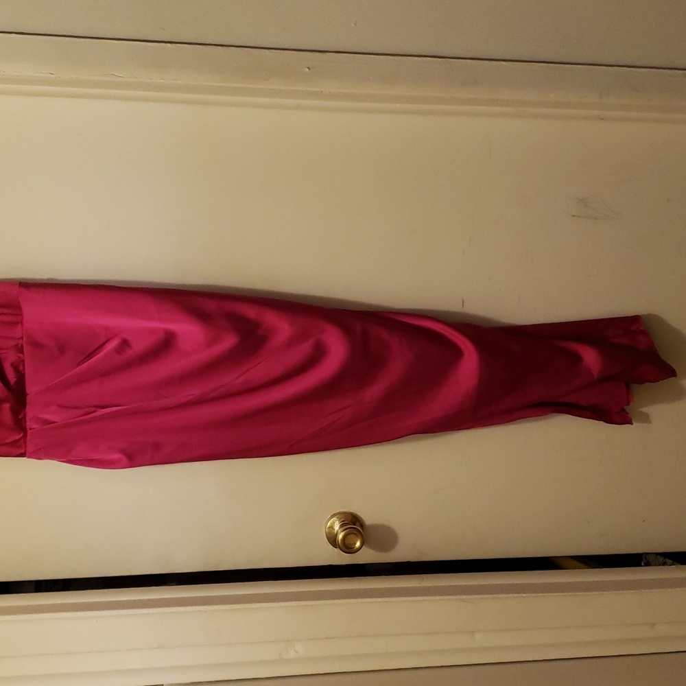 Fashion Nova Satin Dress Large - Picture 5 of 11